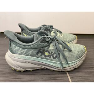HOKA One One Challenger ATR 7 Mist Green Running Shoe Size EU 38 NO INSOLES